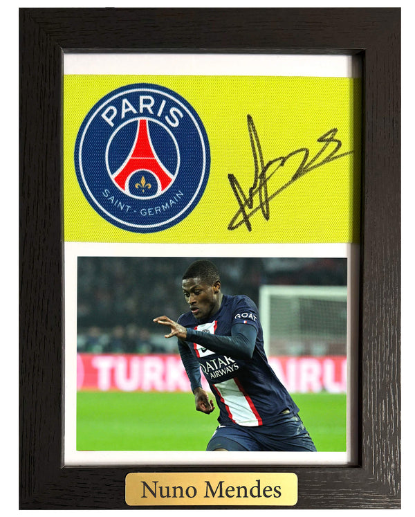 Nuno Mendes - Gesigneerde Paris Saint-Germain aanvoerdersband