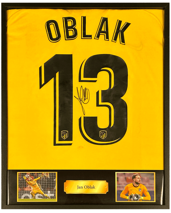 Jan Oblak - Gesigneerd Atlético Madrid keepersshirt