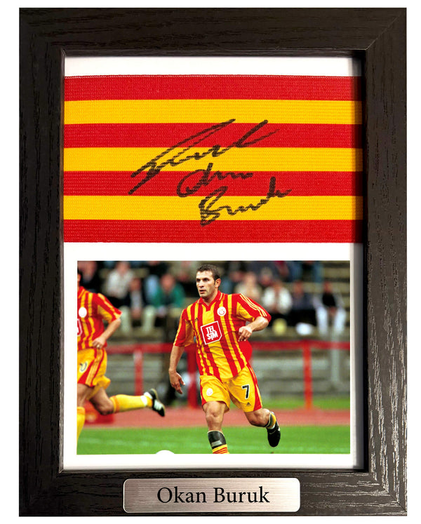Okan Buruk - Gesigneerde Galatasaray aanvoerdersband