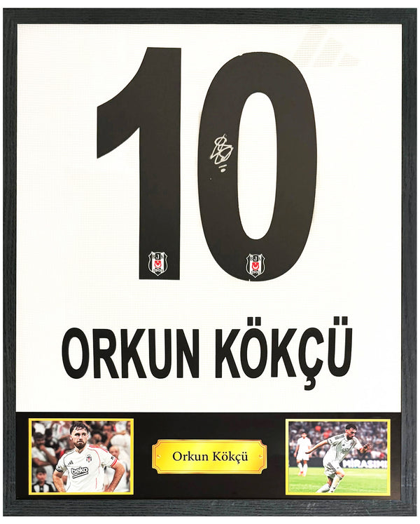 Orkun Kökçü - Gesigneerd Beşiktaş thuisshirt 25/26