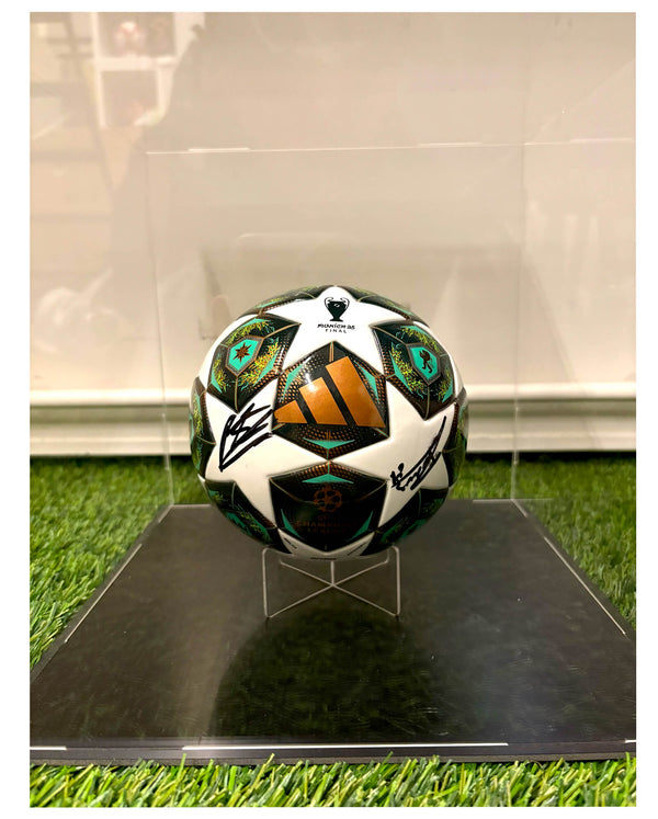 Nuno Mendes & João Neves - Gesigneerde CL finale mini bal