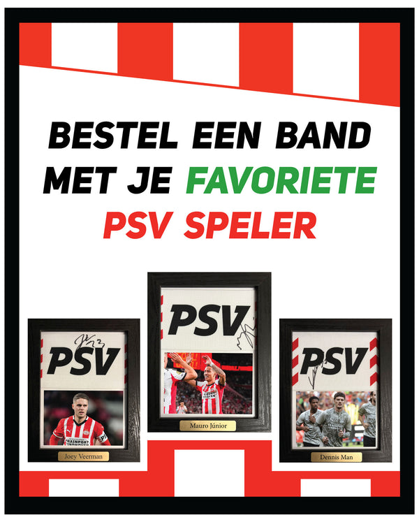 OP BESTELLING: PSV - Gesigneerde aanvoerdersband naar keuze