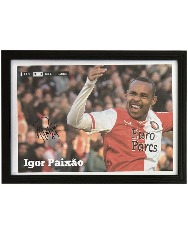 Igor Paixão - Signed photo - 30x21