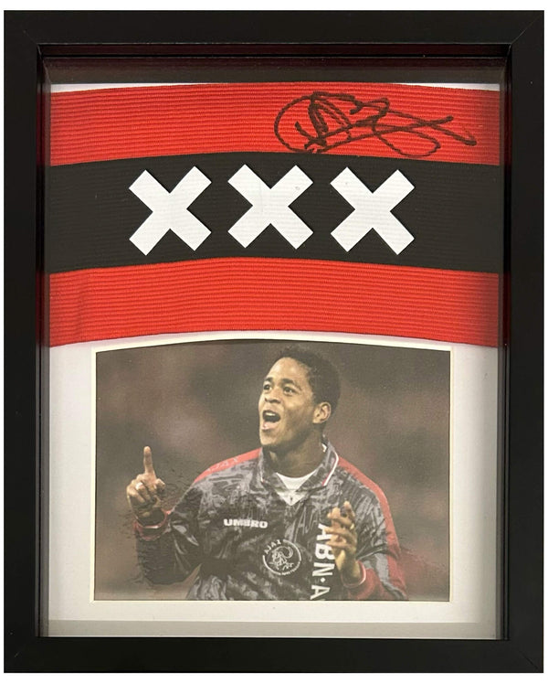 Patrick Kluivert - Gesigneerde Ajax aanvoerdersband