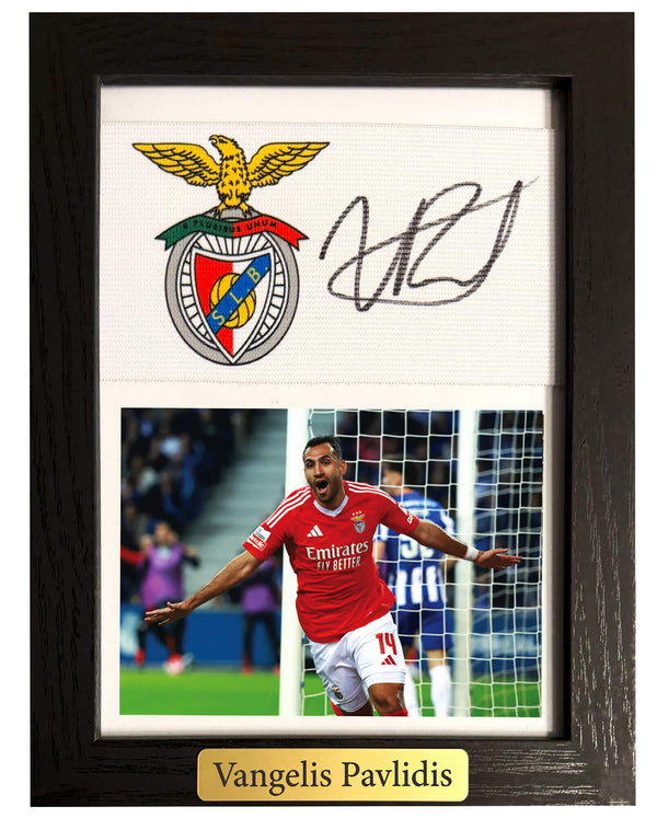 Vangelis Pavlidis - Gesigneerde Benfica aanvoerdersband