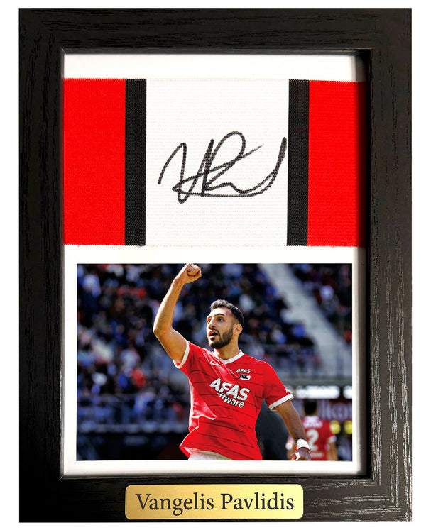 Vangelis Pavlidis - Gesigneerde AZ Alkmaar aanvoerdersband