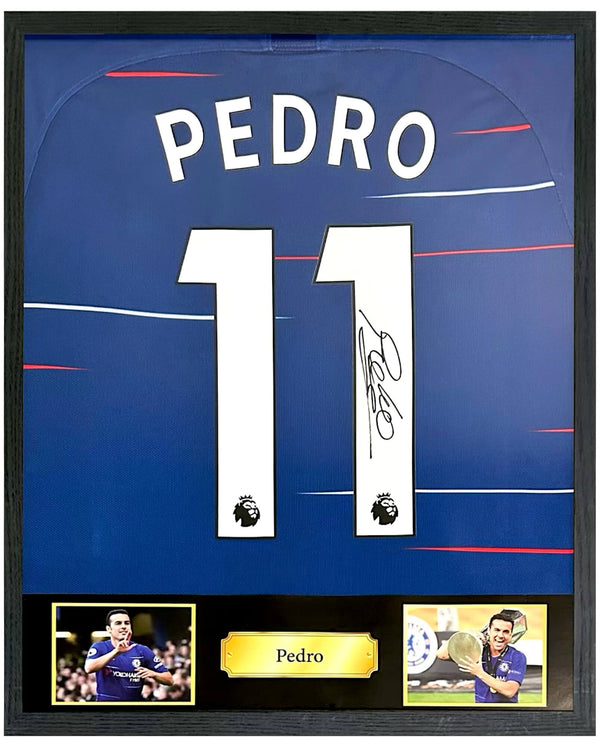 Pedro - Gesigneerd Chelsea thuisshirt 18/19