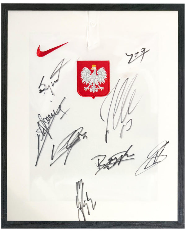 Selectie - Gesigneerd Polen thuisshirt 20/22
