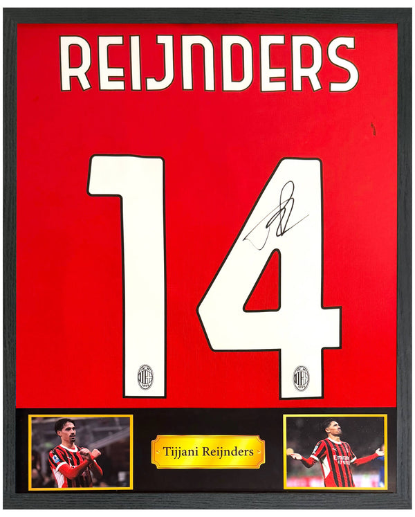 Tijjani Reijnders - Gesigneerd AC Milan thuisshirt 24/25