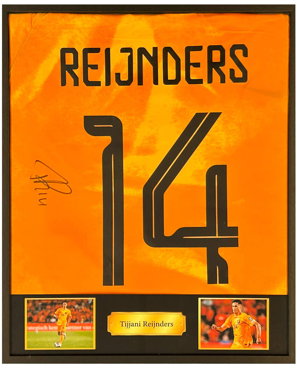 Tijjani Reijnders - Signiertes Niederlande-Trikot