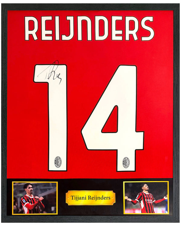 Tijjani Reijnders - Gesigneerd AC Milan thuisshirt 24/25