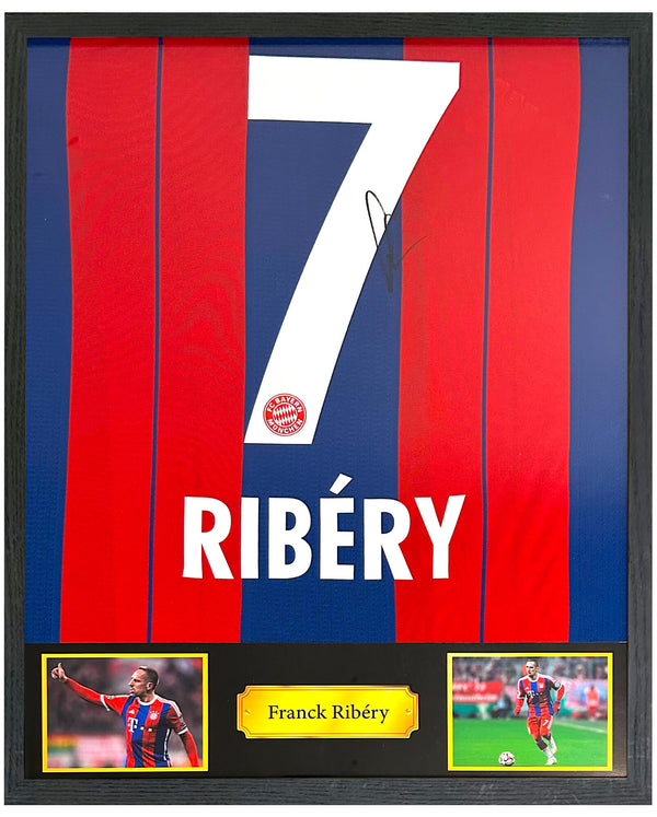 Franck Ribéry - Gesigneerd Bayern München thuisshirt 14/15