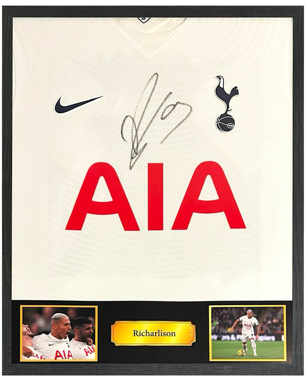Richarlison - Gesigneerd Tottenham Hotspur thuisshirt 21//22 (Pro-versie)