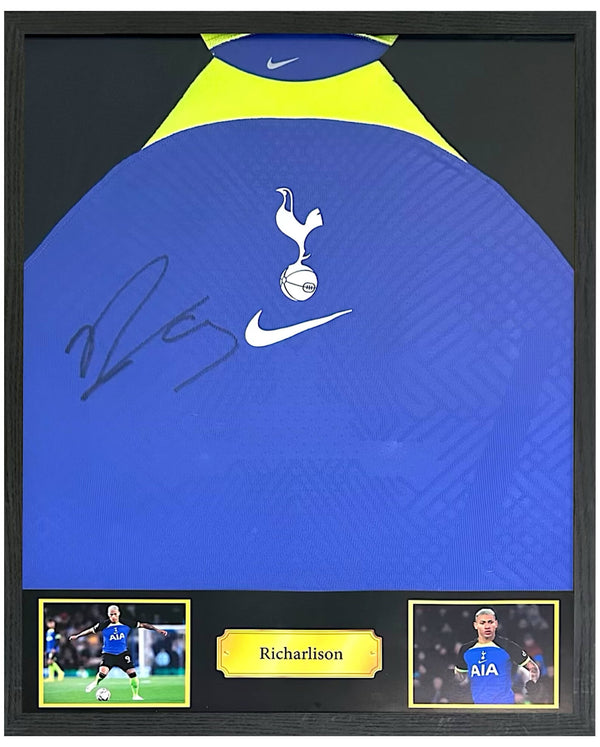 Richarlison - Gesigneerd Tottenham Hotspur uitshirt 22/23 (Pro-versie)