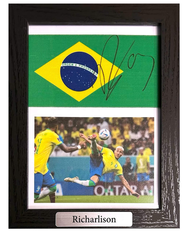 Richarlison - Gesigneerde Brazilië aanvoerdersband