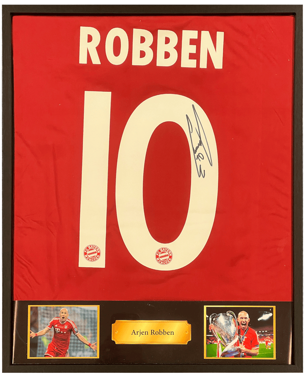 Arjen Robben - Signed Bayern Munich final shirt