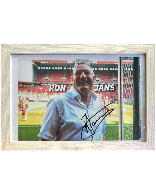 Ron Jans - Signed photo - 30x21