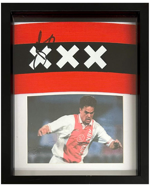 Ronald de Boer - Gesigneerde Ajax aanvoerdersband