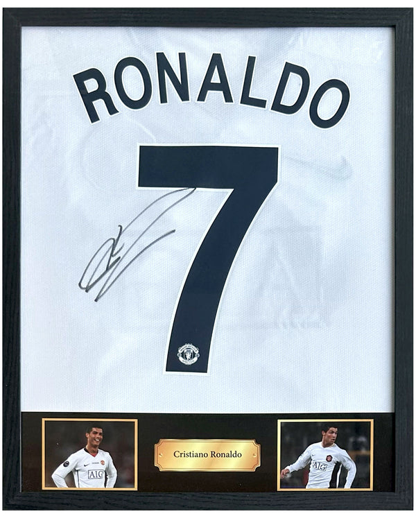 Cristiano Ronaldo - Signed Manchester United away shirt 08/09