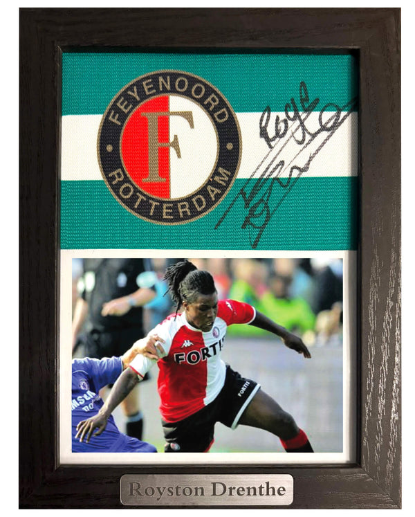 Royston Drenthe - Gesigneerde Feyenoord aanvoerdersband