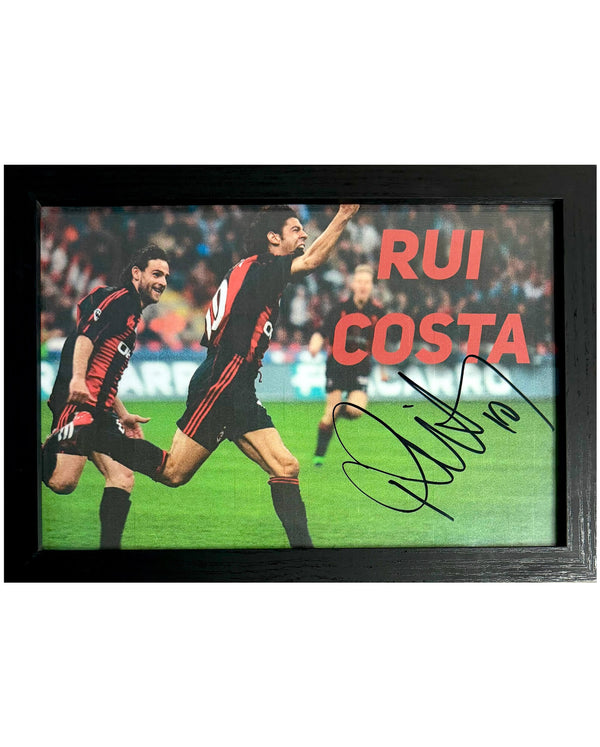 Rui Costa - Gesigneerde AC Milan foto - 30x21
