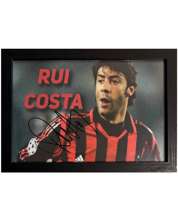 Rui Costa - Gesigneerde AC Milan foto - 30x21