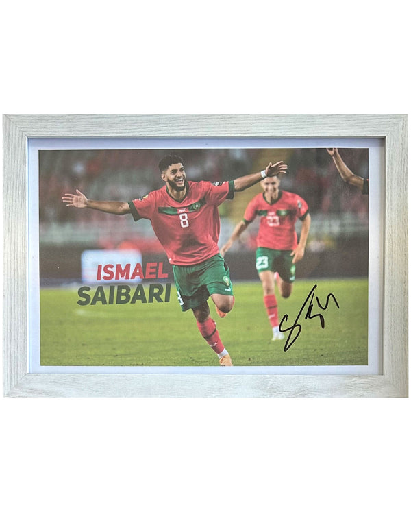 Ismael Saibari - Signed photo - 30x21