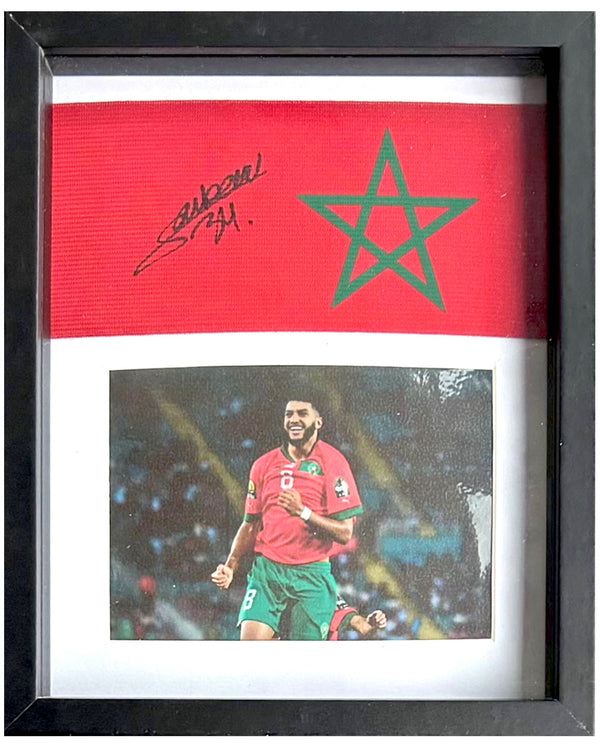 Ismael Saibari - Signed Morocco captain's armband