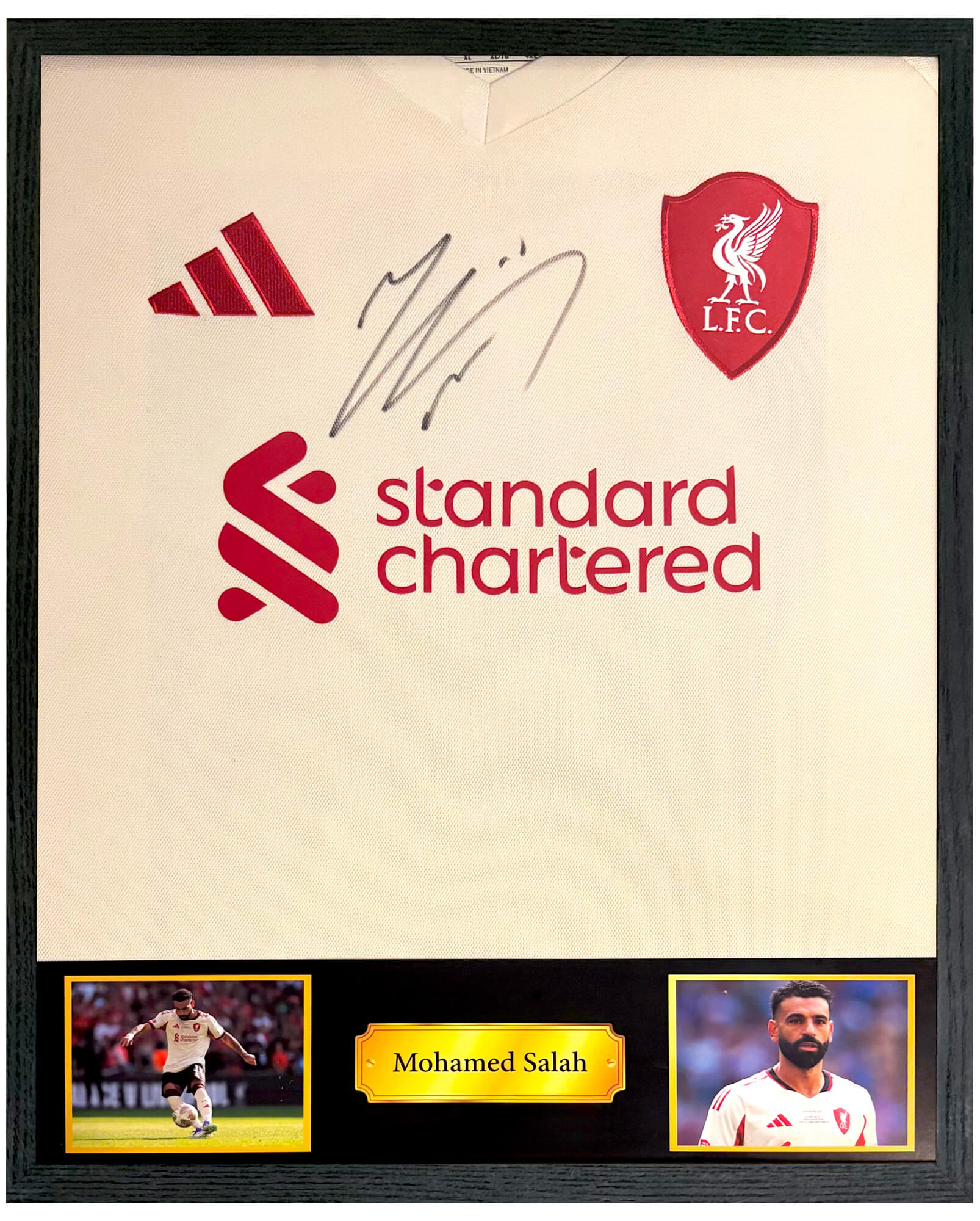Mohamed Salah - Gesigneerd Liverpool uitshirt 25/26 – SignedKits