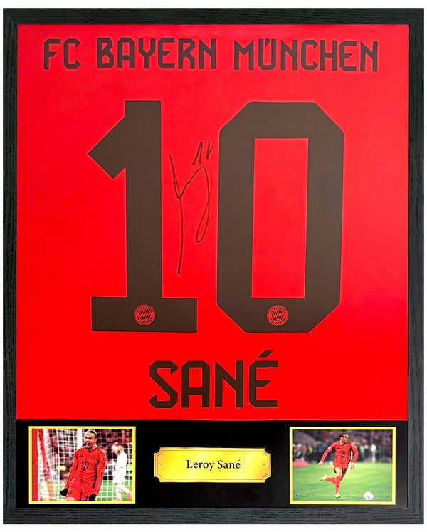 Leroy Sané - Gesigneerd Bayern München thuisshirt 24/25 (Kampioensseizoen)