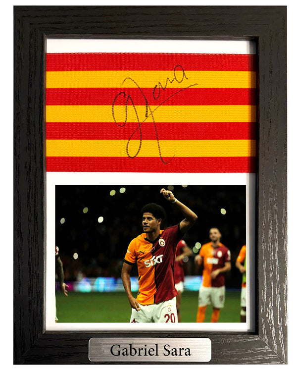 Gabriel Sara - Gesigneerde Galatasaray aanvoerdersband