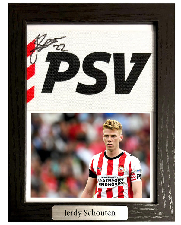 Jerdy Schouten - Gesigneerde PSV aanvoerdersband