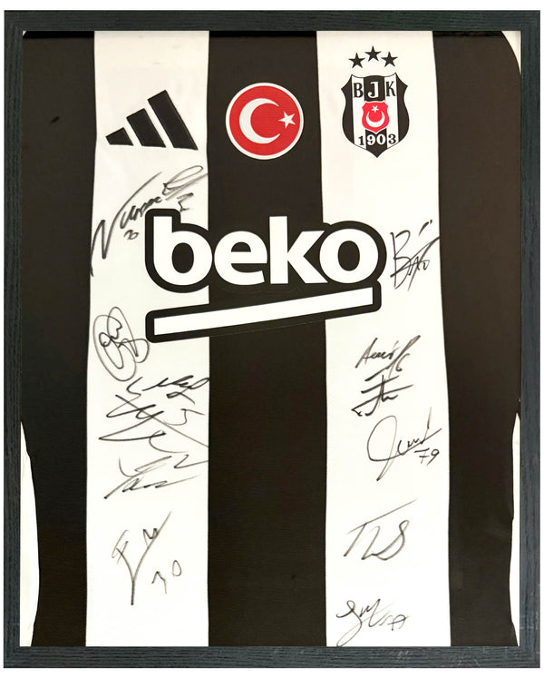 Selectie - Gesigneerd Beşiktaş thuisshirt 24/25