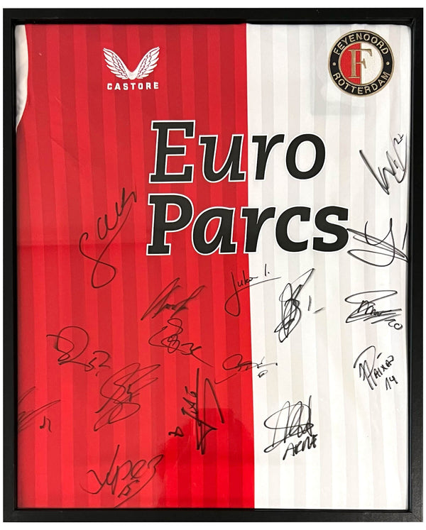 Complete selection - Signed Feyenoord home shirt