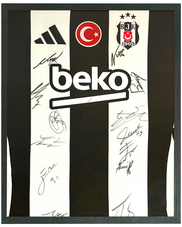 Selectie - Gesigneerd Beşiktaş thuisshirt 24/25