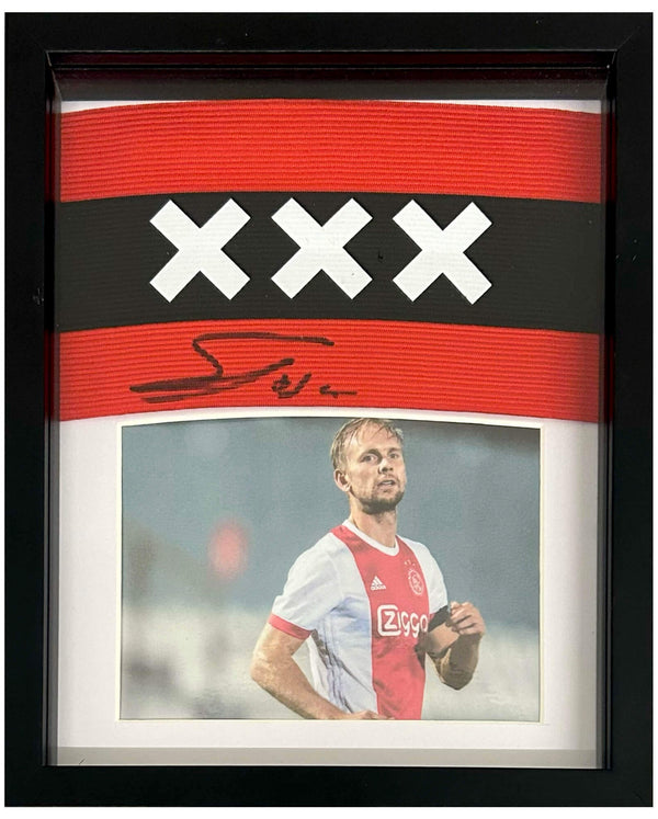 Siem de Jong - Gesigneerde Ajax aanvoerdersband