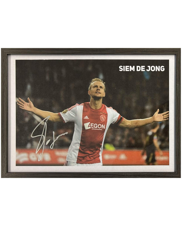 Siem de Jong - Gesigneerde foto - 30x21