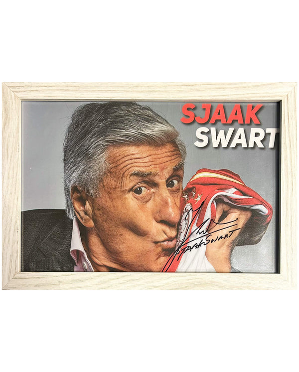 Sjaak Swart - Gesigneerde Ajax foto - 30x21