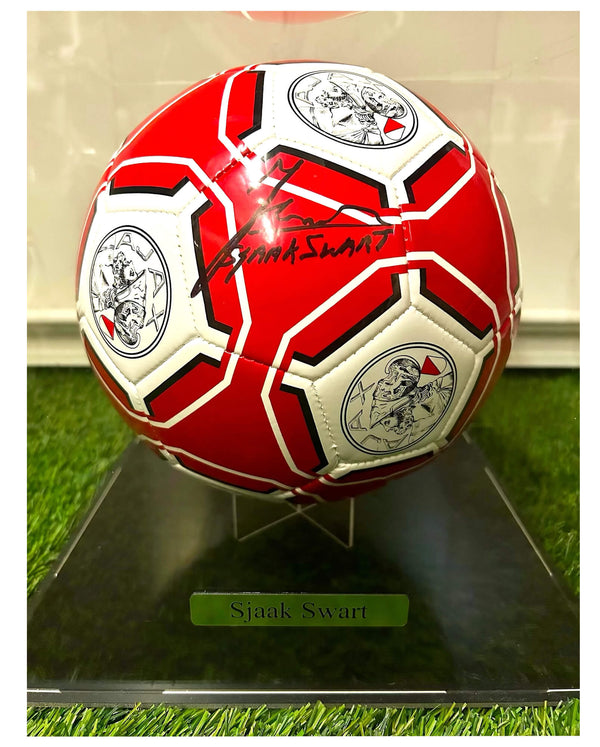 Sjaak Swart - Gesigneerde Ajax bal