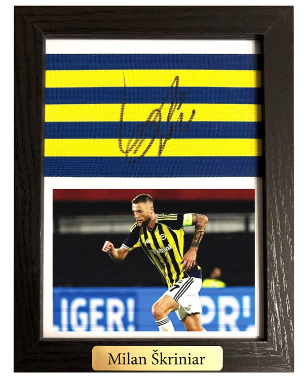 Milan Škriniar - Gesigneerde Fenerbahçe aanvoerdersband