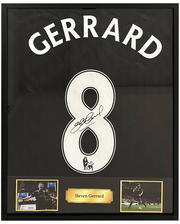 Steven Gerrard - Signiertes Liverpool-Trikot