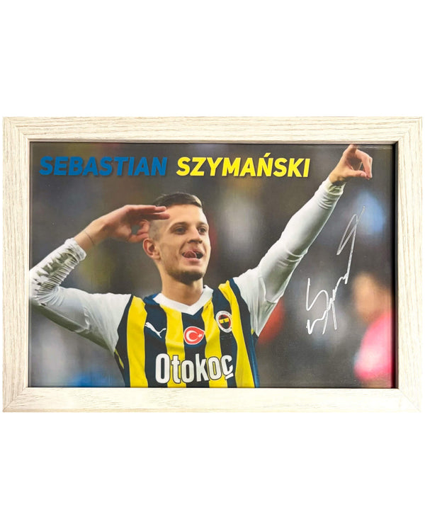 Sebastian Szymański - Gesigneerde Fenerbahçe foto - 30x21