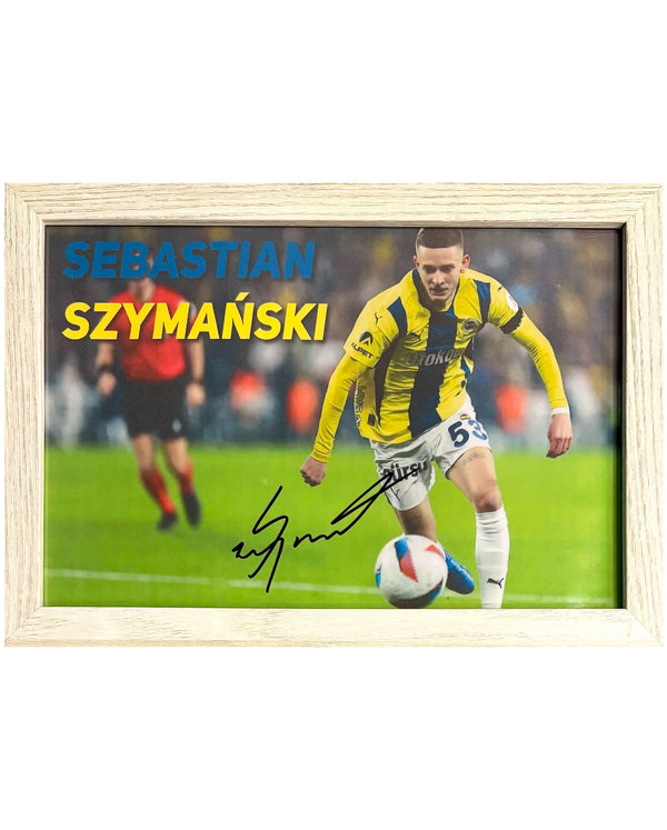 Sebastian Szymański - Gesigneerde Fenerbahçe foto - 30x21