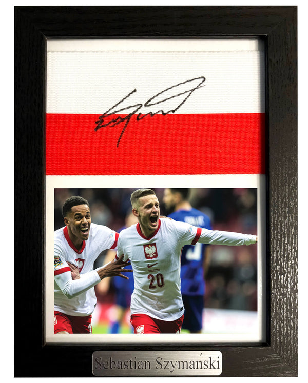 Sebastian Szymański - Gesigneerde Polen aanvoerdersband