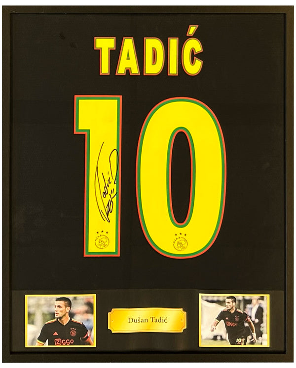 Dušan Tadić - Signed Ajax "Bob Marley" third shirt 21/22