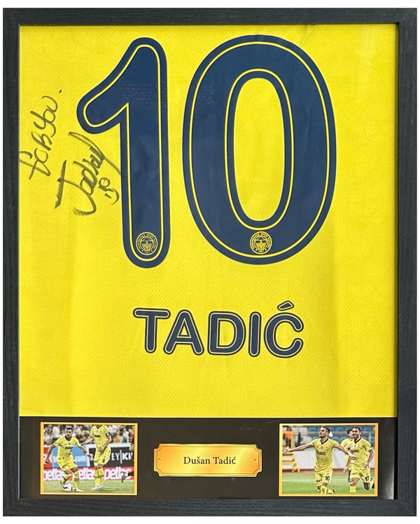 Dušan Tadić - Gesigneerd Fenerbahçe uitshirt