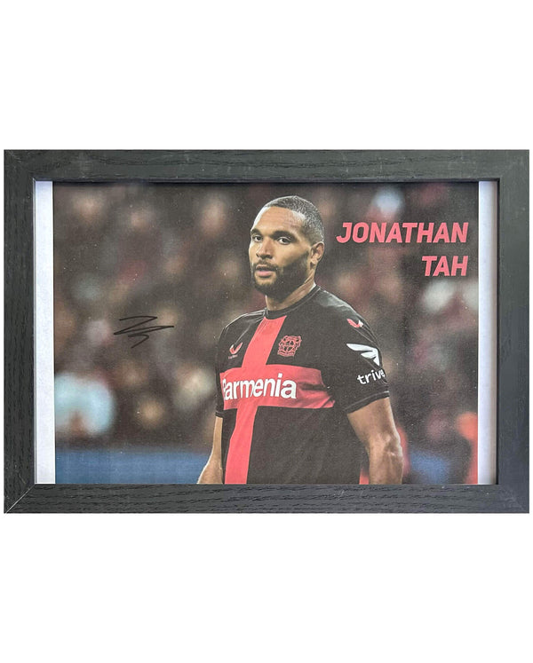 Jonathan Tah - Signed photo - 30x21