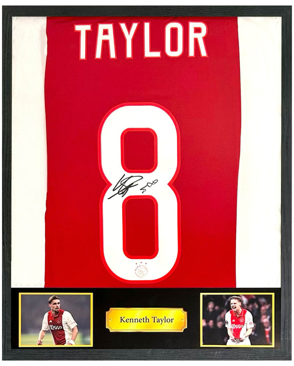 Kenneth Taylor - Gesigneerd Ajax thuisshirt 24/25