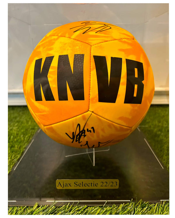 Ajax selection - Signed KNVB ball
