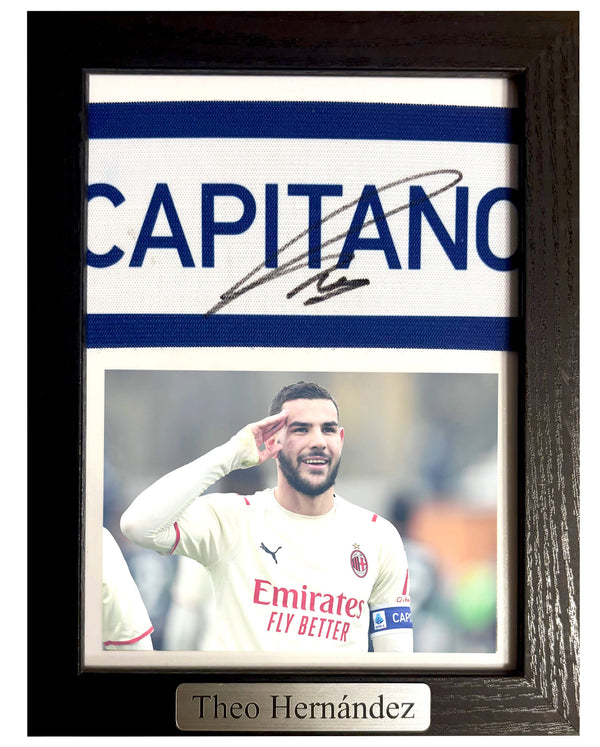 Theo Hernández - Gesigneerde Serie A aanvoerdersband